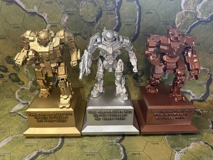 Classic BattleTech Tournament Trophies