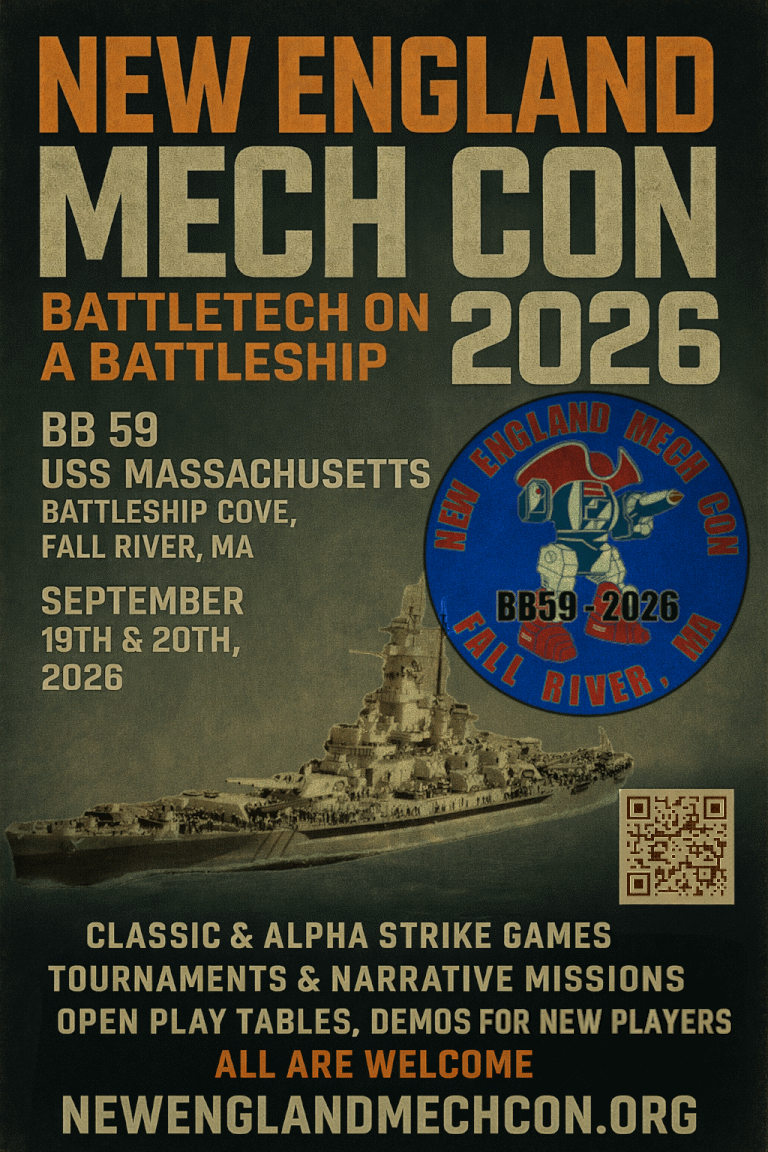 New England Mech Con 2026 Poster